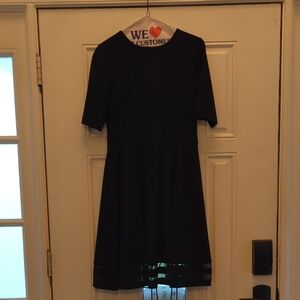 Calvin Klein Classic Black Midi Dress